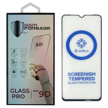 Защитное стекло Premium Tempered Glass для Oppo Realme C11 2021/Realme C20/Realme C21 6.5 Black фото №1