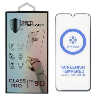 Защитное стекло Premium Tempered Glass для Oppo Realme C51/Realme C53/Narzo N53 6.7 Black фото №1