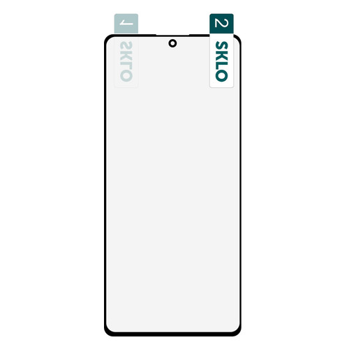 Гнучке захисне скло Sklo Nano (тех.пак) Samsung Galaxy S10 Lite Чорний фото №1