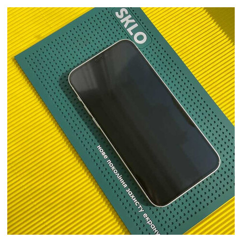 Антиковзний килимок Sklo для поклейки захисту екрану смартфонів Зелений фото №4