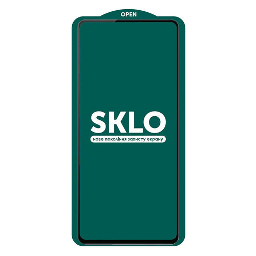 Захисне скло Sklo 5D full glue (тех.пак) Xiaomi Redmi 10 Чорний фото №1