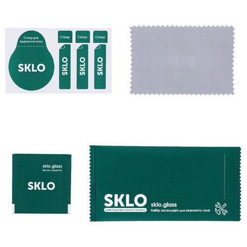 Захисне скло Sklo 3D Full Glue Oppo Reno 5 Lite / OnePlus Nord 2 5G Чорний фото №3