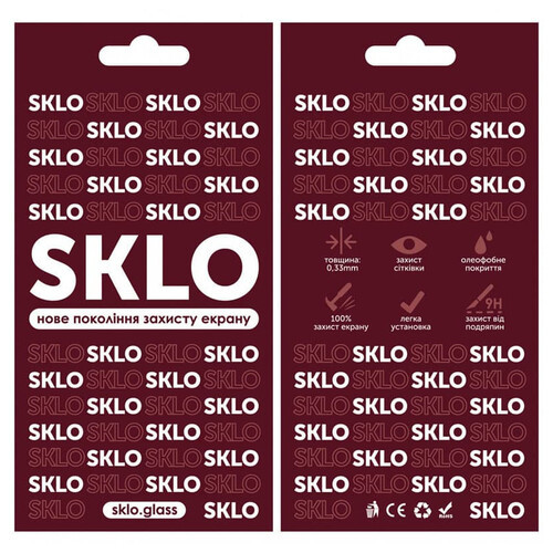 Захисне скло Sklo 3D Full Glue Oppo Reno 5 Lite / OnePlus Nord 2 5G Чорний фото №4