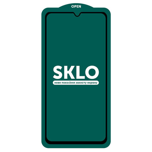 Захисне скло Sklo 5D (full glue) (тех.пак) Xiaomi Poco M4 Pro 4G Чорний фото №1