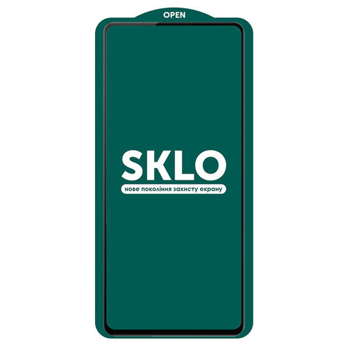 Захисне скло Sklo 5D (full glue) (тех.пак) Realme 9 Pro / 9i / 9 5G / OnePlus Nord CE 2 Lite Чорний фото №1