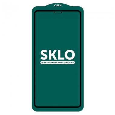 Захисне скло SKLO 5D (тех.пак) для Apple iPhone 11 Pro (5.8)/X/XS Чорне фото №1