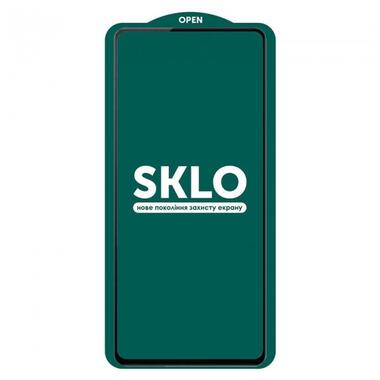 Захисне скло SKLO 5D (тех.пак) для Realme 9 Pro/9i/9 5G/C35/OnePlus Nord CE 2 Lite Чорний / Біла підкладка фото №1