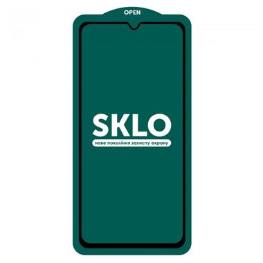 Захисне скло SKLO 5D (тех.пак) для Xiaomi Redmi Note 10/Note 10s/Poco M5s Чорний
 фото №1