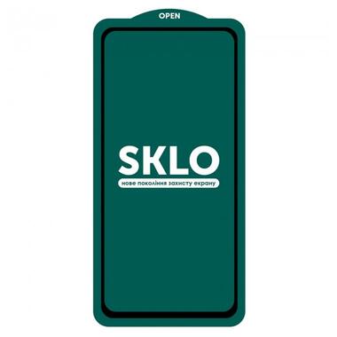 Захисне скло SKLO 5D (тех.пак) для Xiaomi Redmi Note 9s/Note 9 Pro/Note 9 Pro Max Чорний
 фото №1