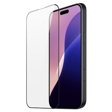 Защитное стекло Full Glue 9D Tempered Glass для iPhone 16 Pro Max 6.9 Black фото №1