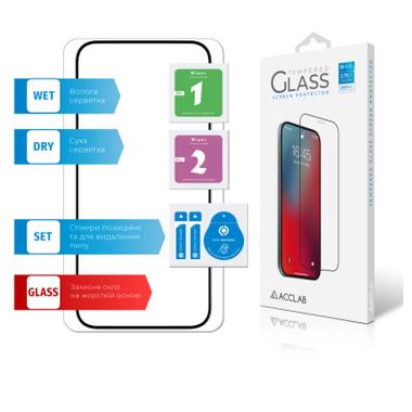 Стекло защитное ACCLAB Full Glue ESD Apple iPhone 15 Pro Max Black 6,7 (1283126577260) фото №7