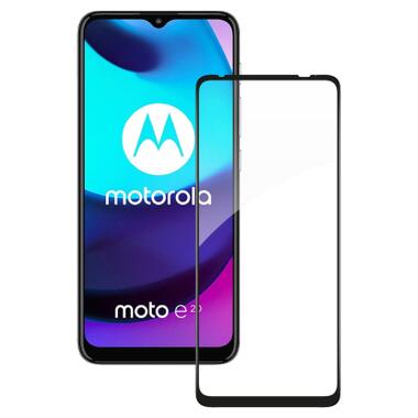 Стекло защитное ACCLAB Full Glue MOTO E20 Black (1283126521232) фото №2
