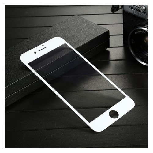 Захисне скло Baseus iPhone 7/8 Plus 0.23mm Full Cover White (SGAPIPH8P-PE02) фото №2