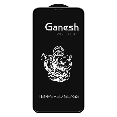 Захисне скло Ganesh 3D Apple iPhone 11/XR (6.1) Чорний фото №2