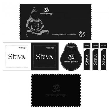 Захисне скло Shiva (Full Cover) для Apple iPhone 13 Pro Max/14 Plus (6.7) Чорне фото №5