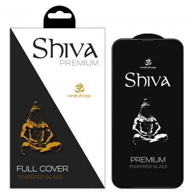 Захисне скло Shiva (Full Cover) для Apple iPhone 13 Pro Max/14 Plus (6.7) Чорне фото №1