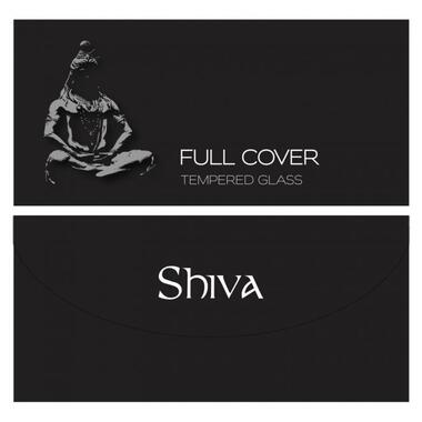 Захисне скло Shiva (Full Cover) для Apple iPhone 13 Pro Max/14 Plus (6.7) Чорне фото №4