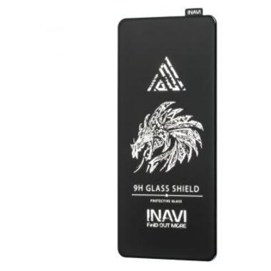 Захисне скло INAVI PREMIUM для Samsung A51 (A515) (Black) (тех пак) фото №1