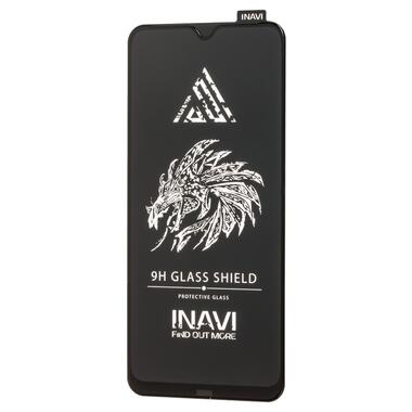 Захисне скло INAVI PREMIUM для Xiaomi Redmi Note 8T (Black) (тех пак) фото №1