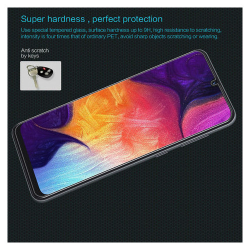Захисне скло Nillkin Anti-Explosion Glass (H) Samsung Galaxy A20/A30/A50 Прозоре фото №4