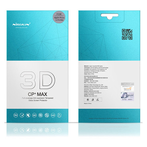 Захисне скло Nillkin CP max 3D Apple iPhone 11 6.1 / XR 6.1 Чорний фото №6