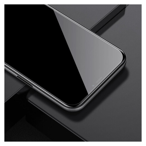 Захисне скло Nillkin (CP PRO) для Apple iPhone 12 Pro / 12 (6.1) Чорний фото №6