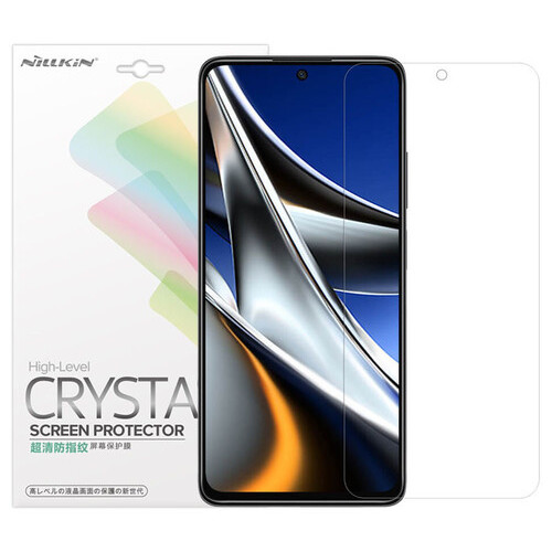 Захисна плівка Nillkin Crystal Xiaomi Poco X4 Pro 5G Анти-відбитки фото №1