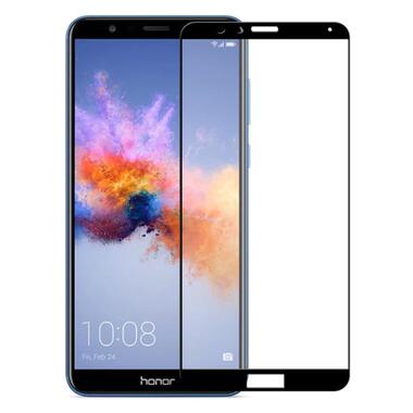 Скло захисне PowerPlant Full screen Huawei Honor 7X Black (GL605057) фото №1