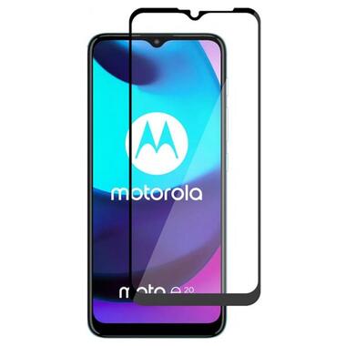 Стекло защитное PowerPlant Full screen Motorola E20 (GL602671) фото №1