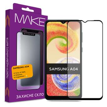 Скло захисне MAKE Samsung A04/A04s/A04e (MGF-SA04) фото №1