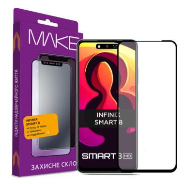Скло захисне MAKE Infinix Smart 8/8 HD/Hot 40i (MGF-IS8) фото №1