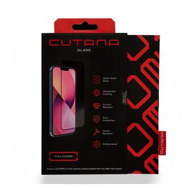 Захисне скло в коробці Cutana для iPhone 12 Mini (5.4) 2,5D Full Cover in box фото №2