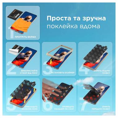 Стекло защитное PANZERGLASS Samsung Galaxy S24 FE Ultra-Wide Fit w. Aligner (PG_7378) фото №8