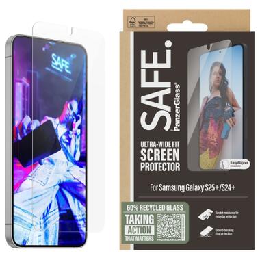 Стекло защитное PANZERGLASS Samsung Galaxy S25 Plus Ultra-Wide Fit w. Aligner (PG_SARNUWFG37942) фото №1