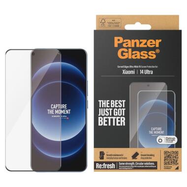 Стекло защитное PANZERGLASS Xiaomi 14 Ultra Ultra-Wide Fit (PG_8074) фото №1