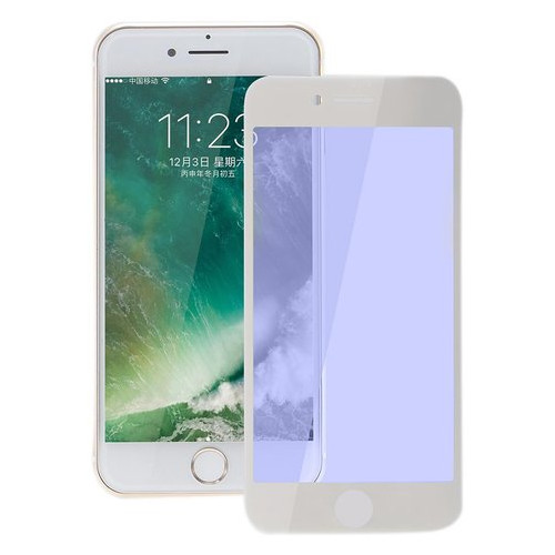 Захисне скло Coteetci 3D Nano 0.15mm, Blue-Ray білий прозорий для iPhone 7 фото №1