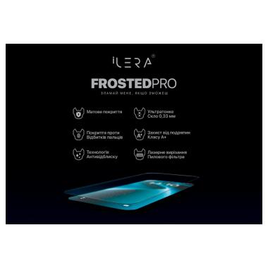 Стекло защитное iLera Frosted iPhone 16 Pro (ILFRDL16PR) фото №2