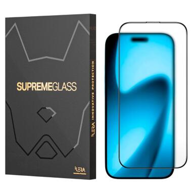 Стекло защитное iLera FrostedGlass 2.0 iPhone 17 Pro (ILFRGL17PR) фото №1