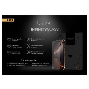 Стекло защитное iLera Infinity iPhone 16 Pro (ILIN16PR) фото №2