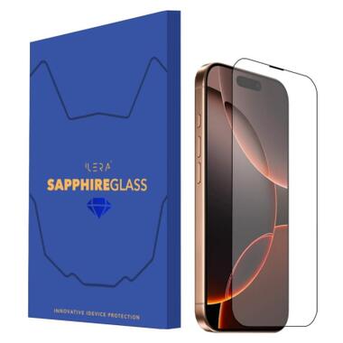 Стекло защитное iLera Sapphire Ultra + Glass iPhone 16 Pro Max (ILSPDL16PRMAX) фото №1
