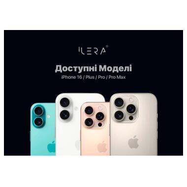 Стекло защитное iLera DeLuxe Original Glass iPhone 16 Pro Max (ILFCDL16PRMAX) фото №6