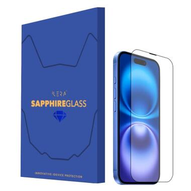 Стекло защитное iLera Sapphire Ultra + Glass iPhone 16 Pro (ILSPDL16PR) фото №1