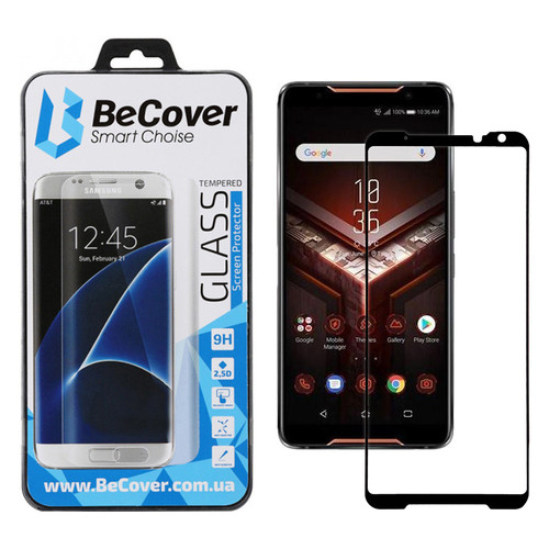Захисне скло BeCover для Asus ROG Phone Black (704555) фото №4
