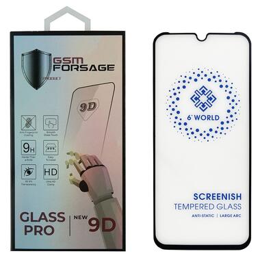 Защитное стекло Premium Tempered Glass Xiaomi Redmi 15C / Redmi 15C 4G/ Poco C85 (6.9) Black фото №1