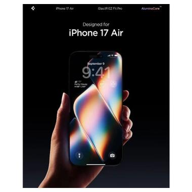Стекло защитное Spigen Glas.tR EZ Fit Pro HD iPhone 17 Air (AGL09870) фото №2