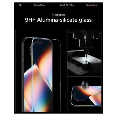 Стекло защитное Spigen Glas.tR EZ Fit Pro HD iPhone 17 Air (AGL09870) фото №3