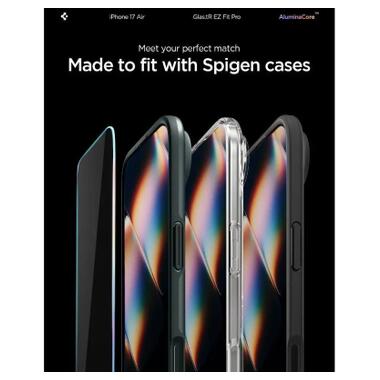 Стекло защитное Spigen Glas.tR EZ Fit Pro HD iPhone 17 Air (AGL09870) фото №8