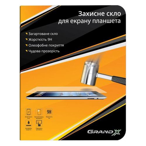 Захисне скло Grand-X Lenovo Tab E7 TB-7104 (GXLTE7104) фото №1