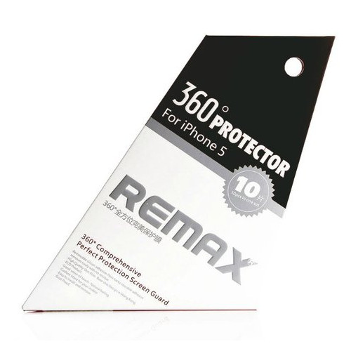 Захисна плівка Remax New Metal Sticker Golden для iPhone 5/5S/5C (front back) фото №1