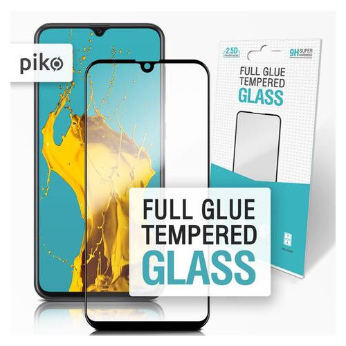 Захисне скло Piko Samsung Galaxy A40 SM-A405 Black Full Glue, 0.3mm, 2.5D (1283126490927) фото №1